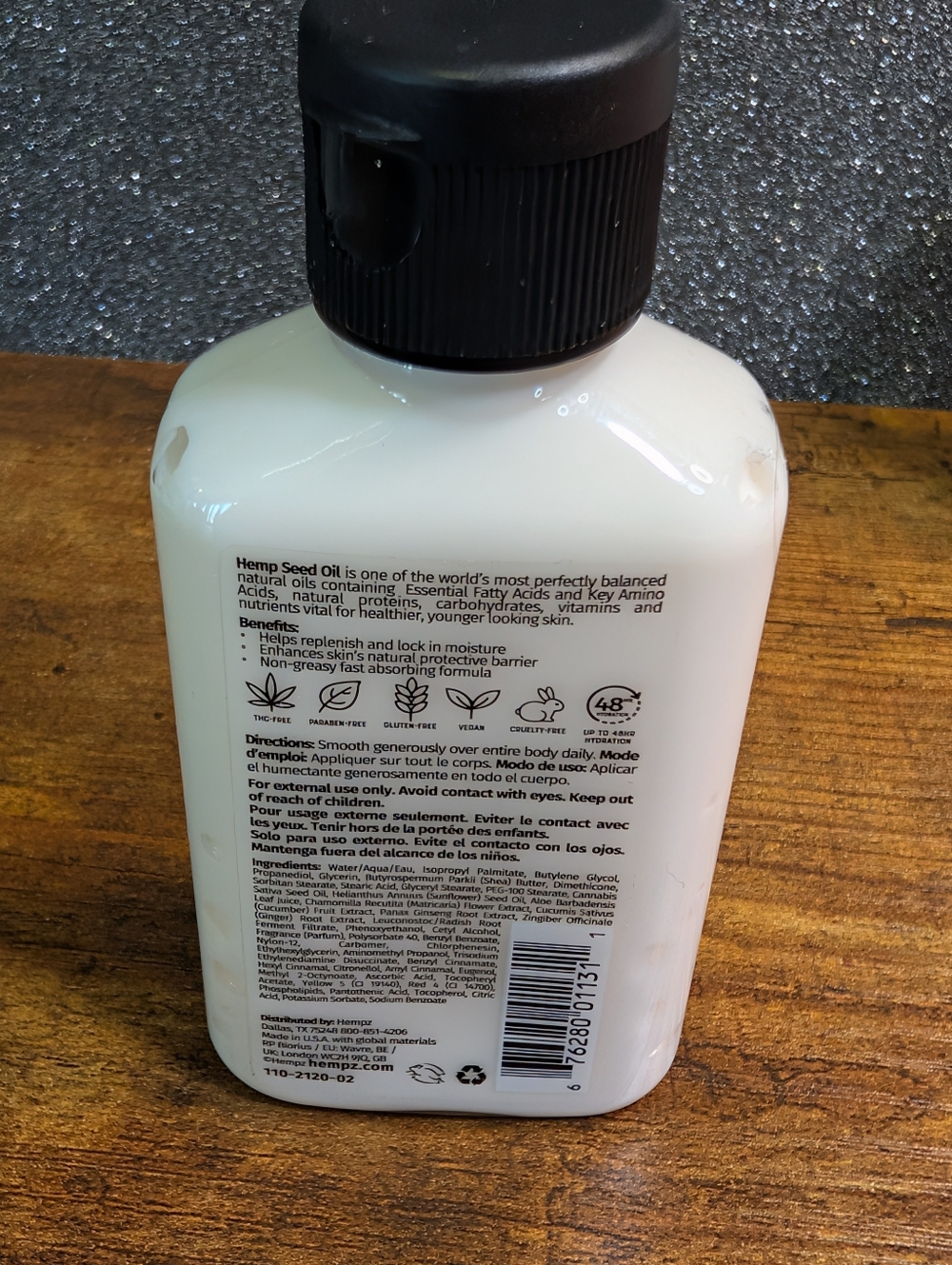 Hempz Original Herbal Body Moisturizer 2.25oz Pack of 3 - Picture 3 of 3